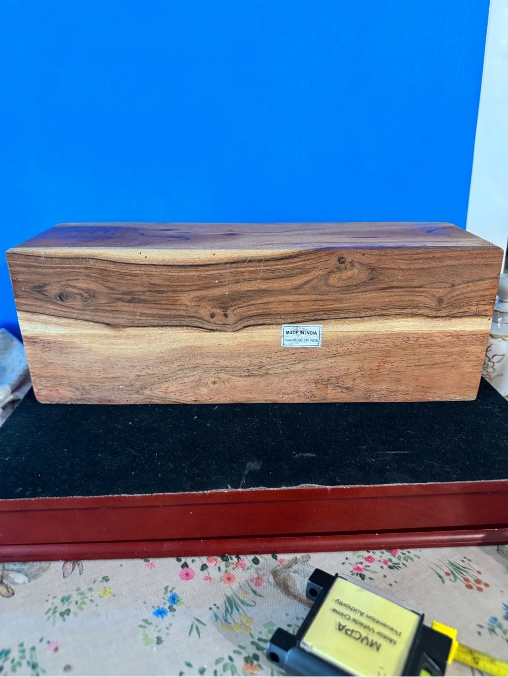 Handcrafted Sold Wood Kitchen Utensil Caddy and Cutlery Organizer - Picture 6 of 8